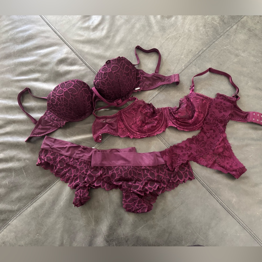 Victoria's Secret Purple Lace Bundle - Picture 7 of 13
